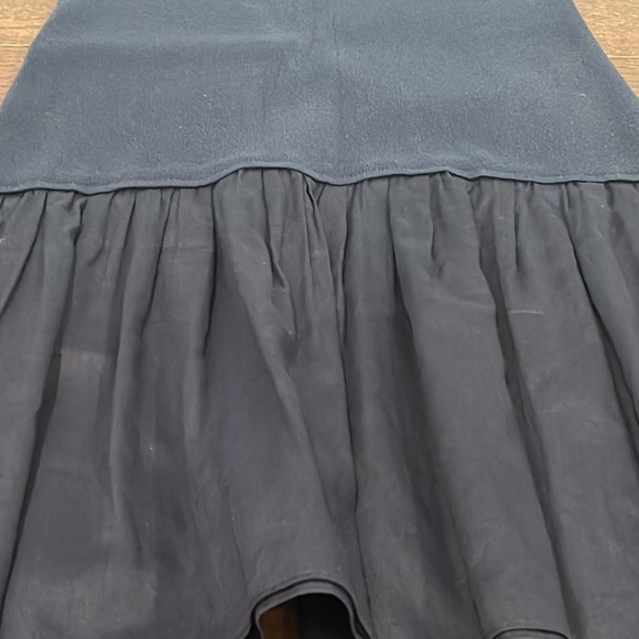 Theory Women’s Navy Short Sleeve Dress Size Petite - Picture 3 of 5